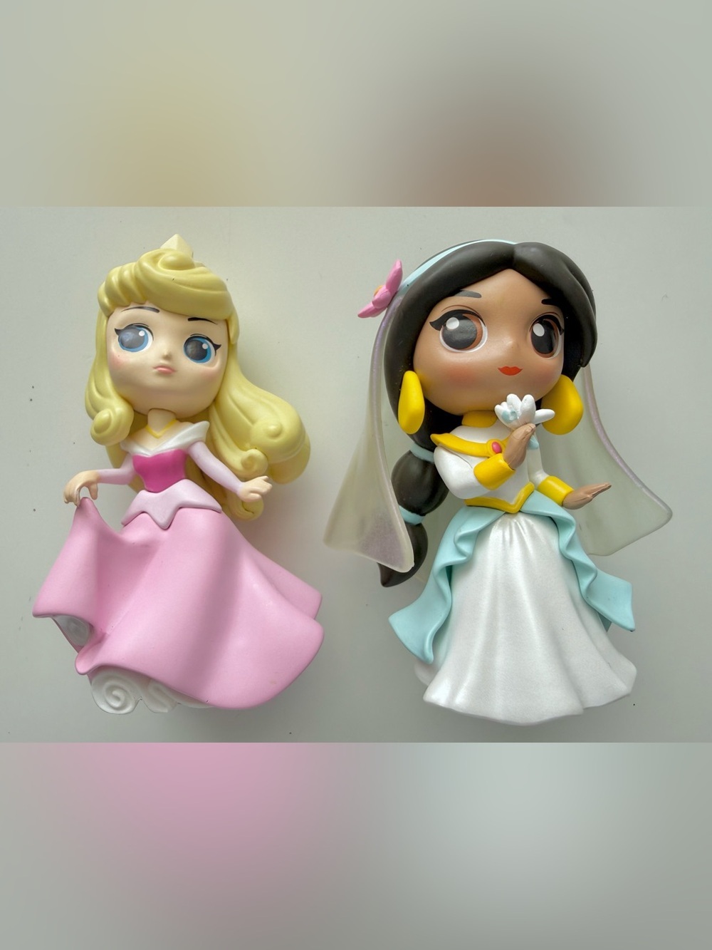 Miniso Disney Princess Collectible Toy Set - Aurora and Jasmine
